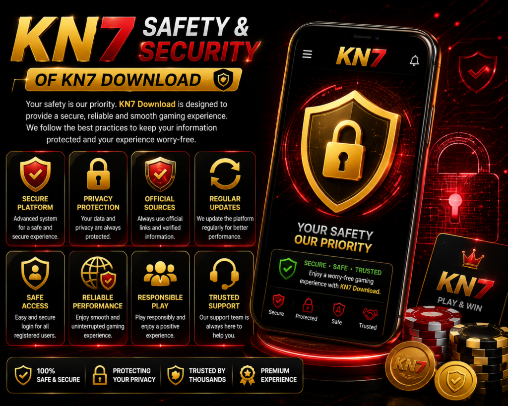 KN7 Download safety and security with secure gaming platform