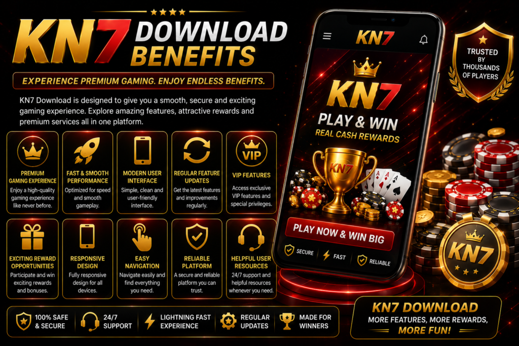 KN7 Download benefits with premium gaming experience