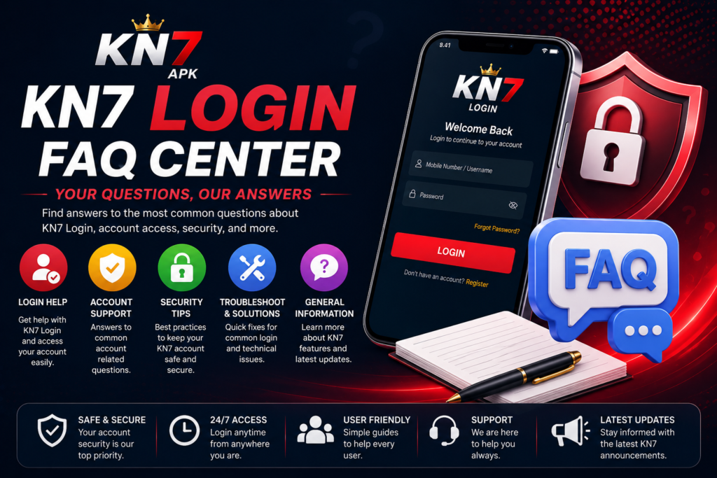 KN7 Login Frequently Asked Questions